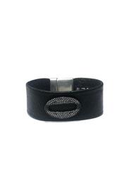  Ring Leather Bracelet