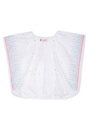  Embroidered Dot Blouse