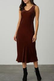  Margaret 0'leary Velvet Bias Dress