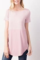  Mauve Pocket Top