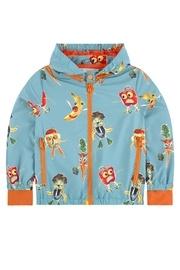  Blue Vegetable-people Windbreaker