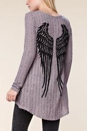  Angel Ribbed Top