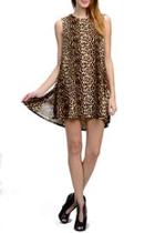  Leopard Swing Dress