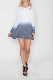  Pintuck Ombre Top