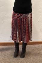  Aztec Print Skirt