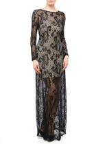  Lace Black Dress
