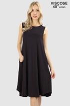  Viscose Pocket Tunic