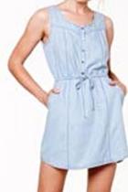  Denim Tank Dress