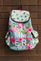  Summer Flamingo Backpack