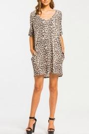  Leopard Boxy Dress