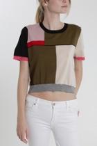  Color Block Crop
