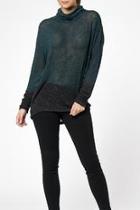  Green Ombre Sweater