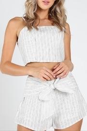  Get-stripe To-it Crop-top