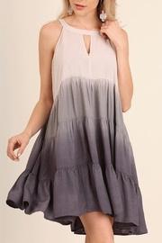  Ombre Keyhole Dress