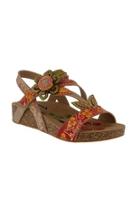  Floral Applique Sandal