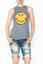  Smiley Graphic Tee