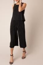  Cropped Wide-leg Pant