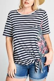  Lana Navy Top