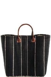 Natural-striped Navy Straw-bag