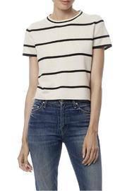  Annabelle Stripe Cashmere Top