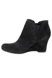  Black Wedge Bootie
