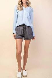  Drawstring Linen Short