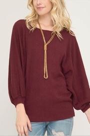  Dolman Bubble Sleeve