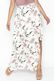  Spaced Floral Maxi Skirt
