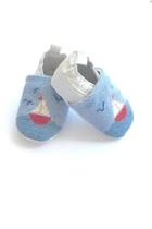  Sailboat Needlepoint Bootie
