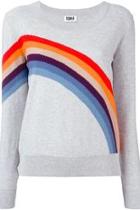  Intarsia Rainbow Sweater