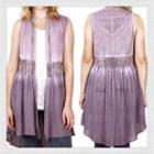  Vintage Purple Vest