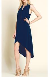  Crossover Drape Dress