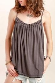 Pleated Beaded Camisole