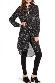  Hi-lo Front-tie Tunic