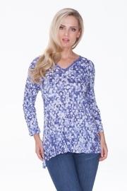  Purple Crinkle Top