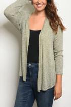  Olive Plus Size Cardi