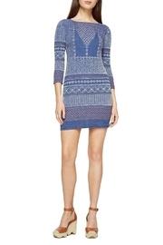  Medallion Knit Dress