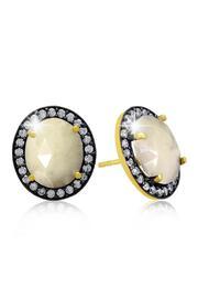  Yellow Sapphire Studs