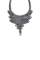  Gunmetal Chain Necklace