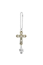  Car Charm-cross, White