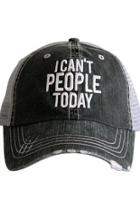  Can't People. Hat