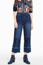 Giulia Embroidered Jeans