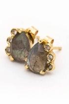  Labradorite Teardrop Earring