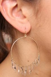  Metallic Fringe Earrings