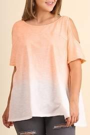  Sunset Cold Shoulder Top