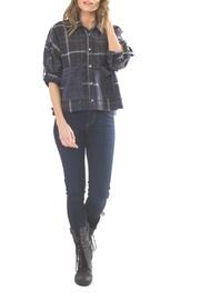  Cropped Flannel Top