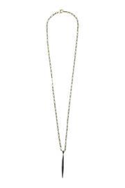 Brass Spike Necklace