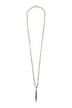  Brass Spike Necklace