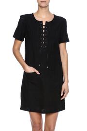  Eyelet Lace Up Dress