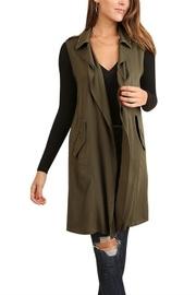  Olive Studded Vest